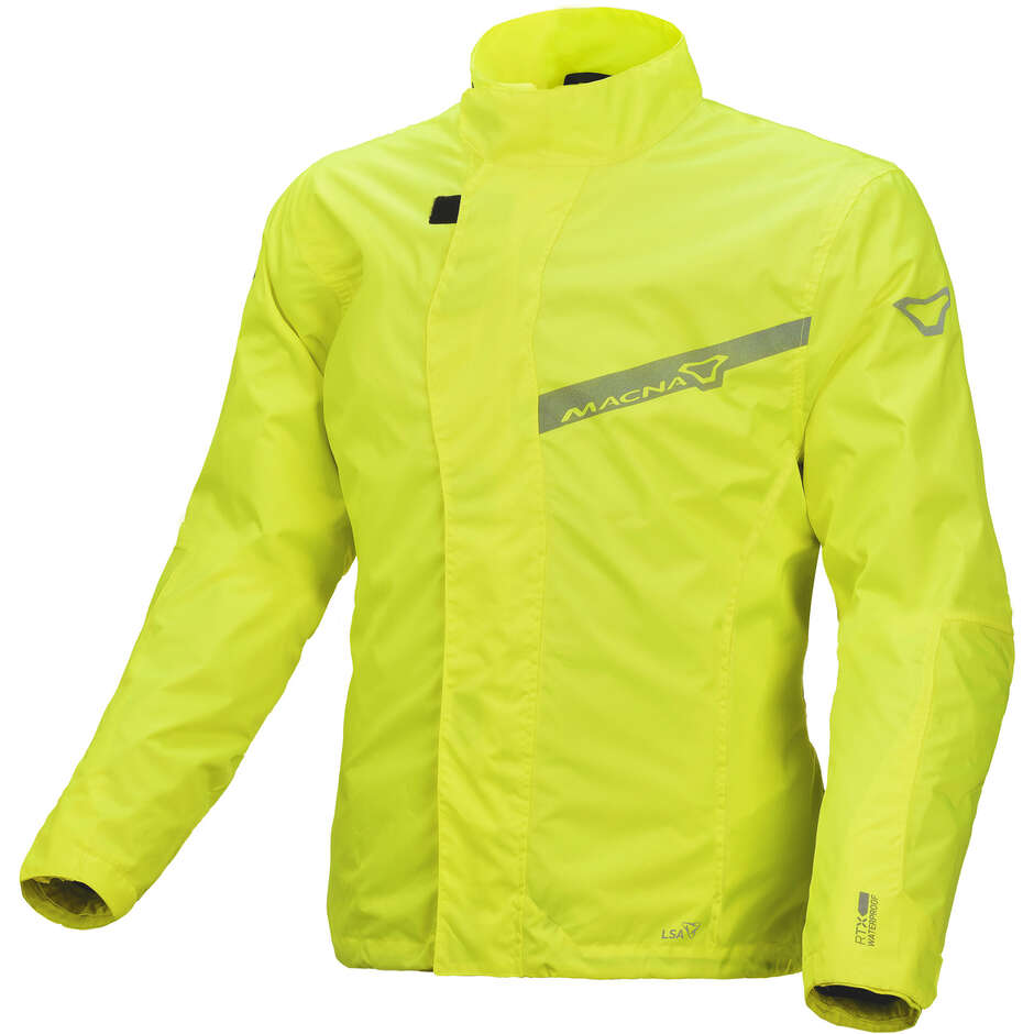 Giacca Antipioggia Moto Donna Spray Fluo Giallo taglia M