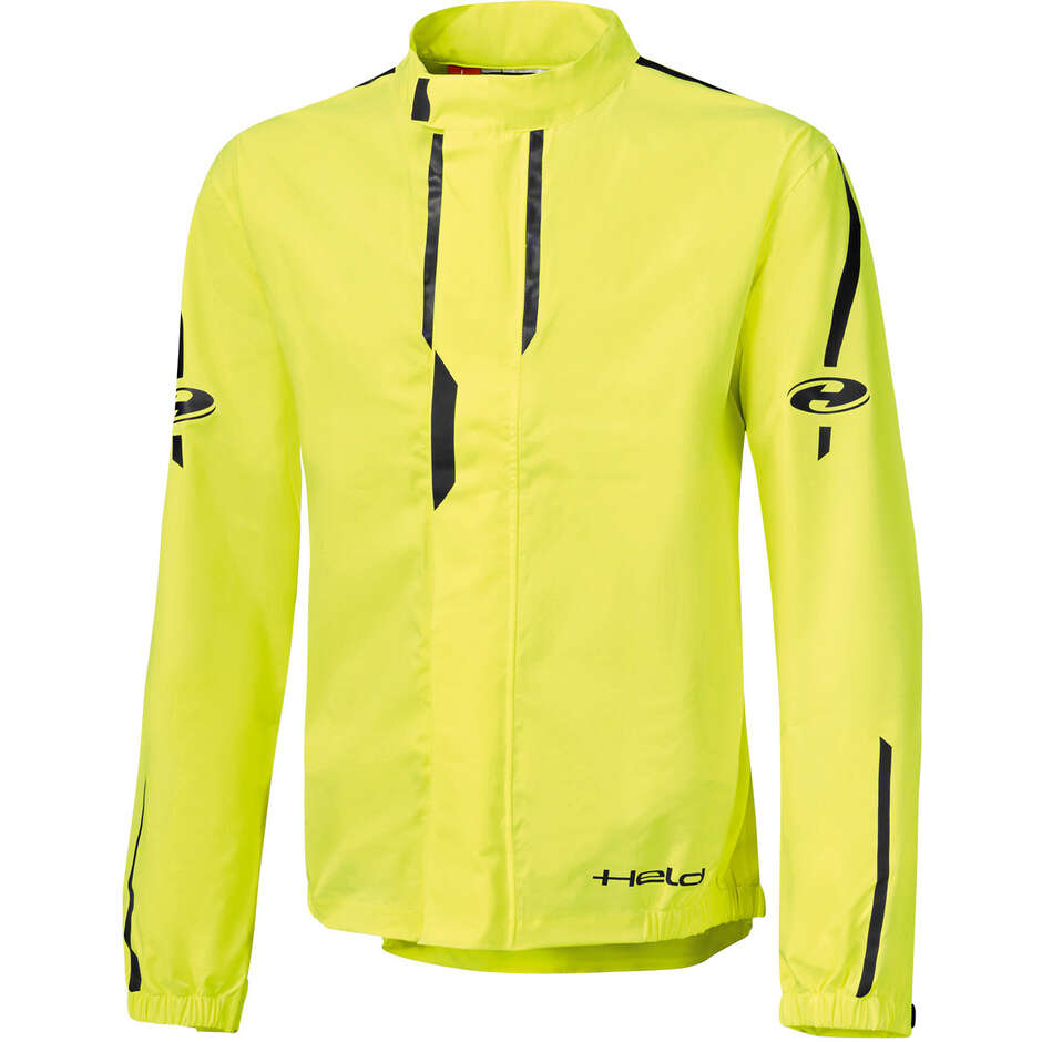 Giacca Antipioggia Moto Rainstorm Top Giallo Fluo Nero taglia 2XL