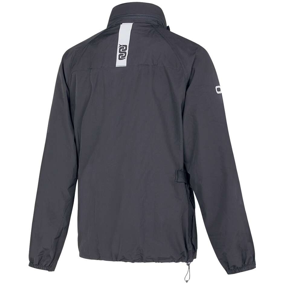 Giacca Antipioggia Moto Oj TOP SHELL Nero