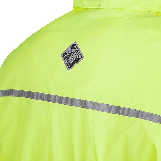 Giacca Antipioggia Moto Tucano Urbano Nano Rain Jacket Plus Giallo Fluo