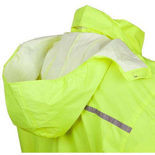 Giacca Antipioggia Moto Tucano Urbano Nano Rain Jacket Plus Giallo Fluo