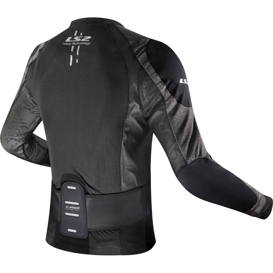 Giacca Corpetto Protettivo Moto LS2 X-ARMOR MAN Nero