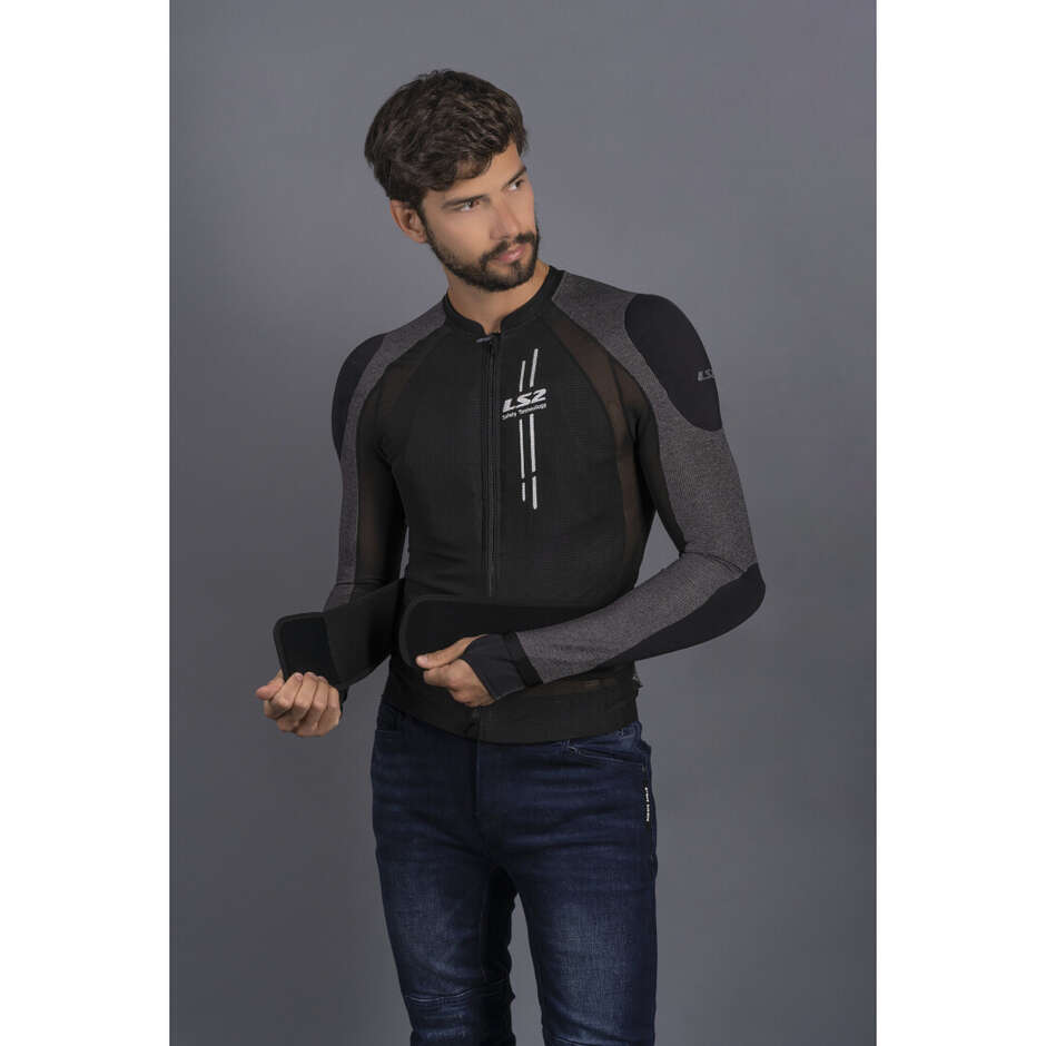 Giacca Corpetto Protettivo Moto LS2 X-ARMOR MAN Nero