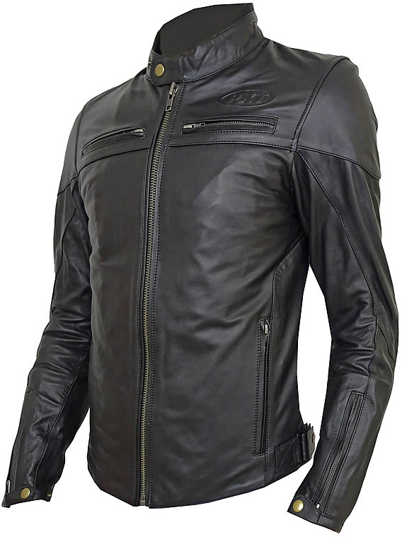 Giacca Moto Donna Pelle Agnello Asaavi Nero Corta Cerniera - Taglie XS-XXL - Foto 3