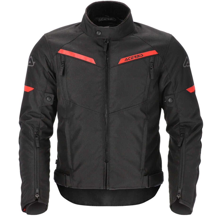Giacca da Moto Tecnica Enduro ACERBIS CE X STREET Nero Rosso