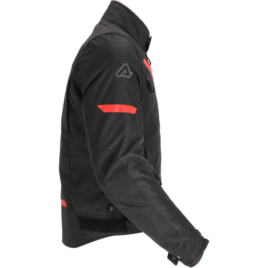 Giacca da Moto Tecnica Enduro ACERBIS CE X STREET Nero Rosso