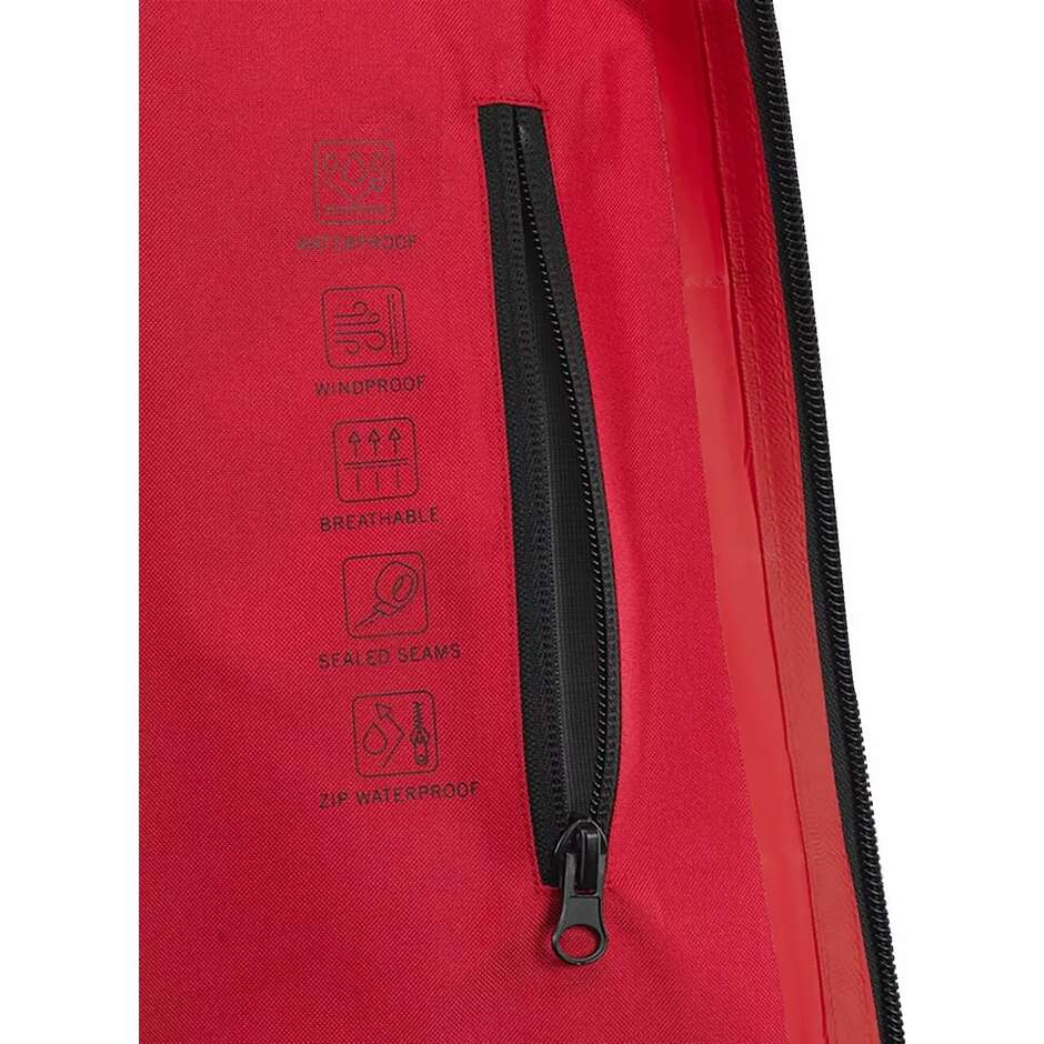 Giacca Impermeabile Uomo Akrapovic 802069 Nero M