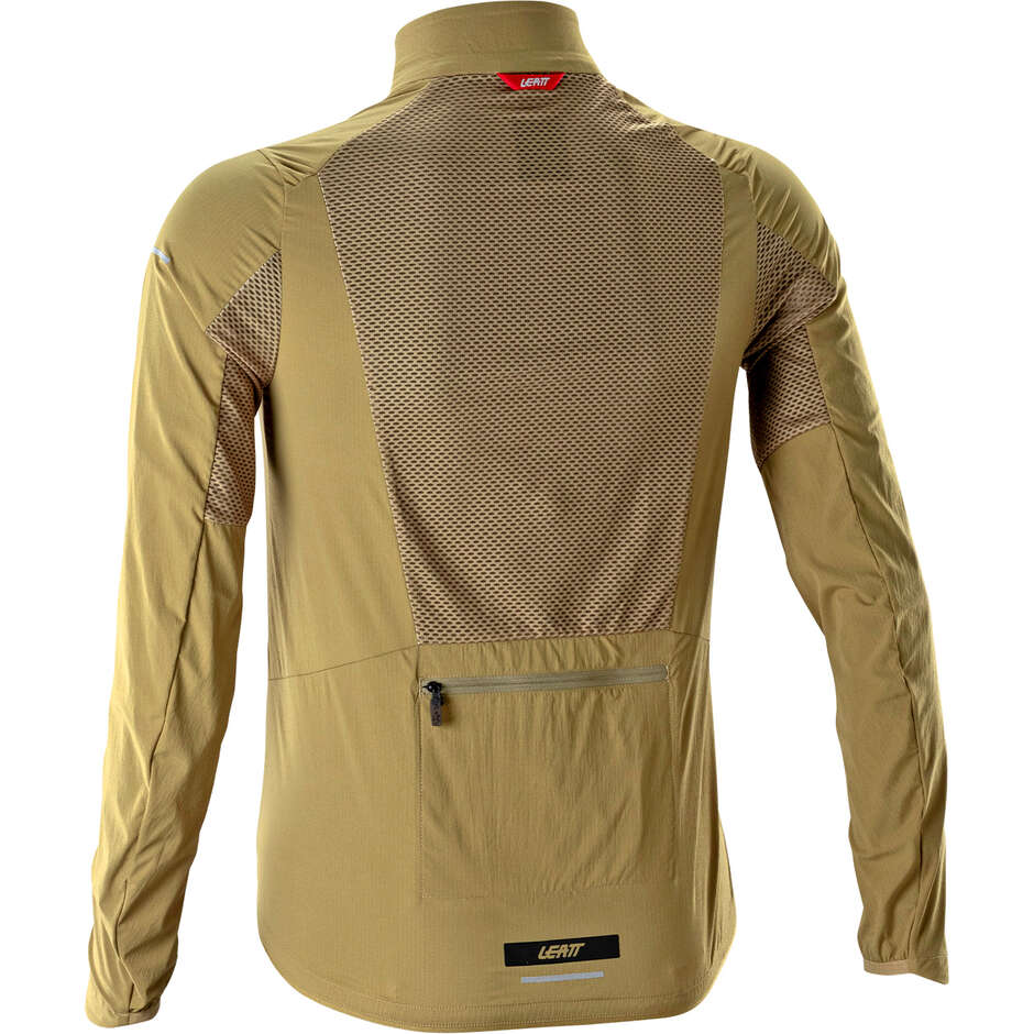 Giacca Leatt Antivento Mtb Leggera Windblock 2.0 Marrone