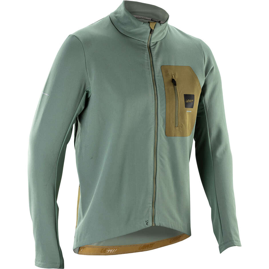 Giacca Leatt Termica Mtb Antivento e Traspirante Thermaflow 4.0 Verde