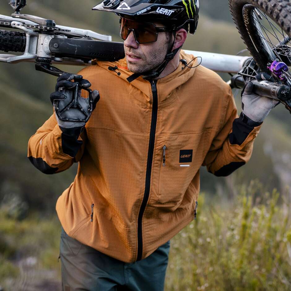 Giacca Leatt Termica Traspirante Mtb Thermaflow 5.0 Giallo