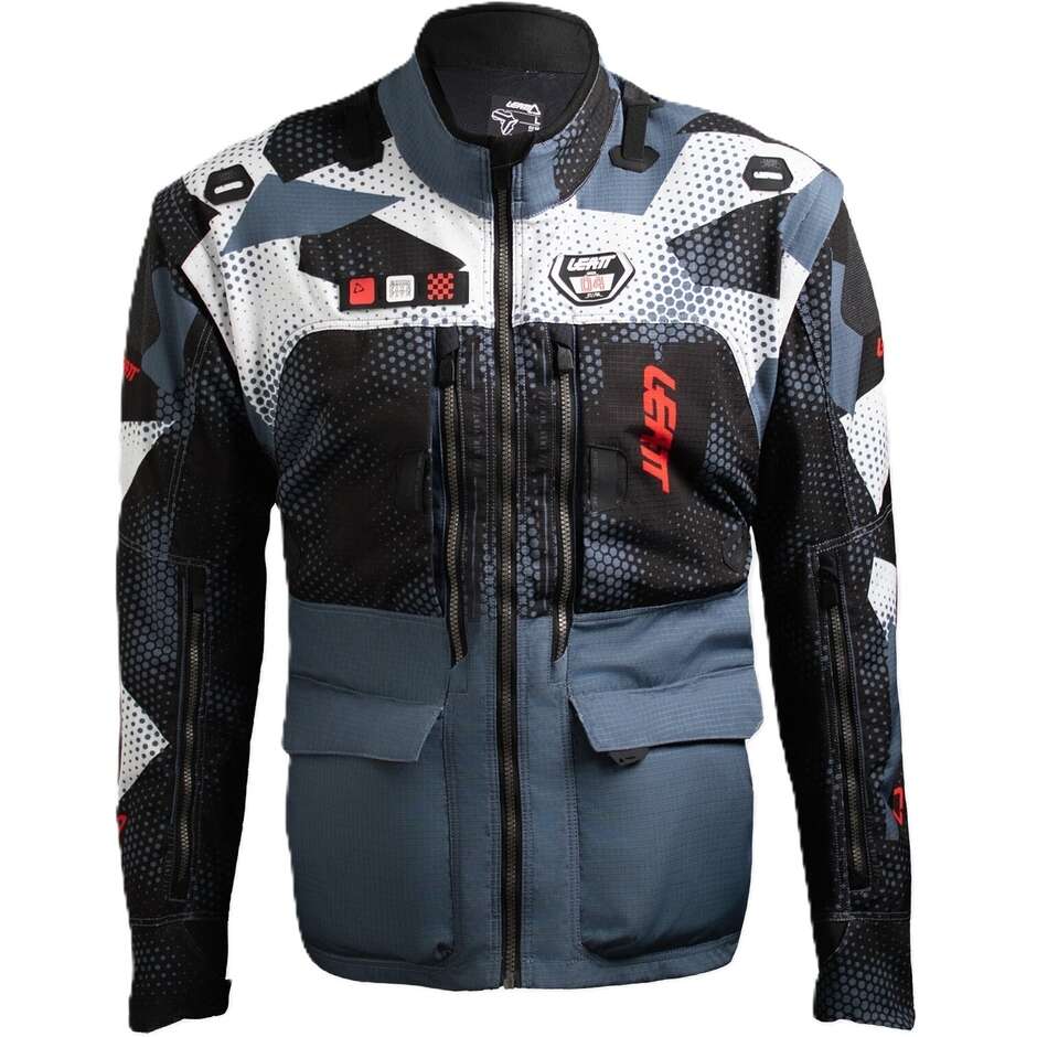 Giacca Moto 5.5 Leatt Enduro Grigio