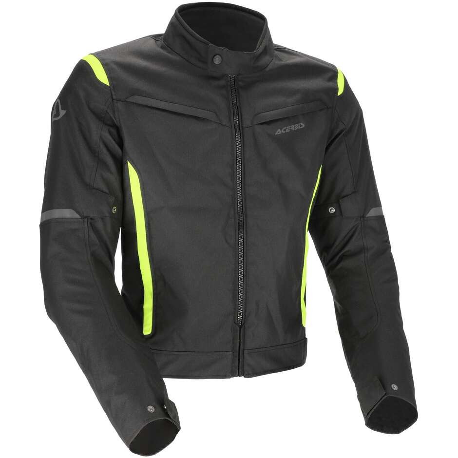 Giacca Moto CE-MAT 2.0 Nero Giallo taglia 2XL