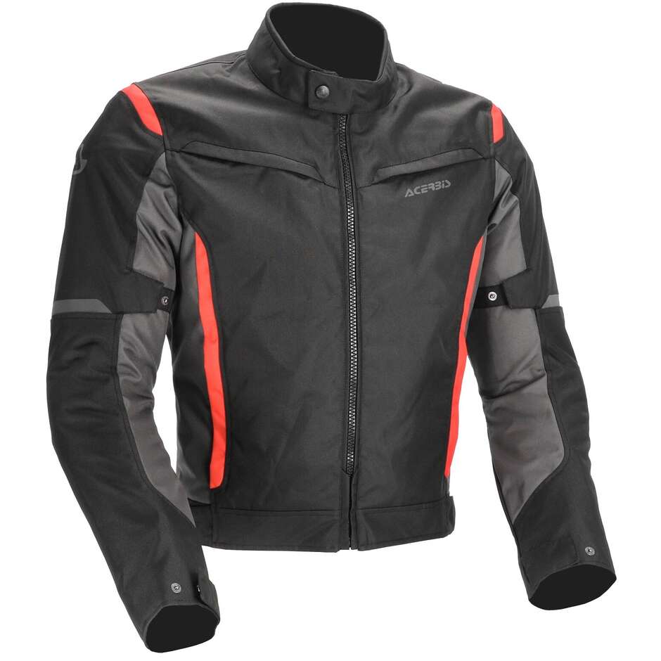 Giacca Moto CE-MAT 2.0 Nero Rosso taglia 2XL
