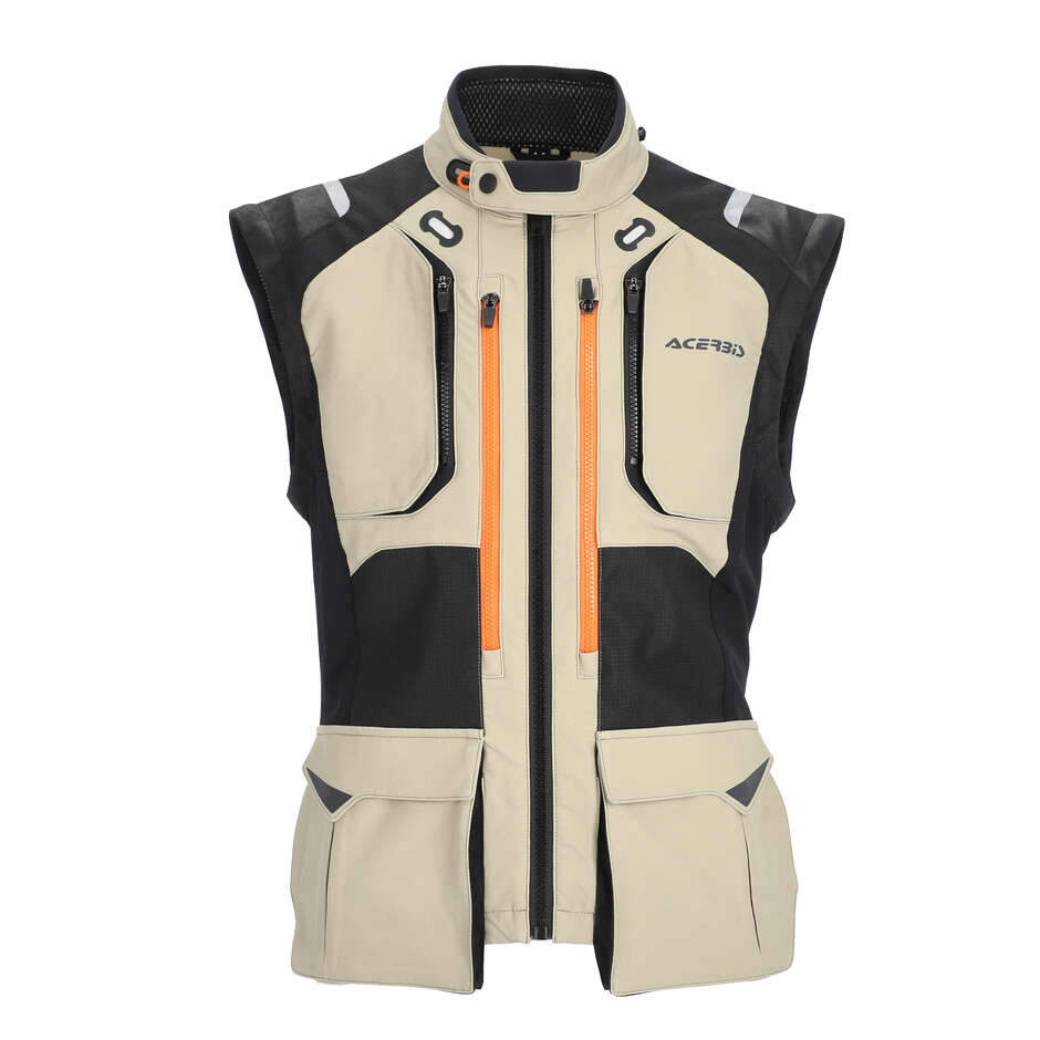 Giacca Moto Acerbis RALLY PRO Beige Nero
