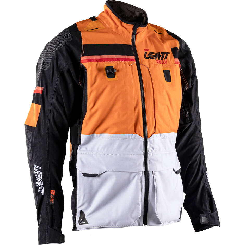 Giacca Moto ADV Rally 7.5 HydraDri Arancione / Grigio taglia M