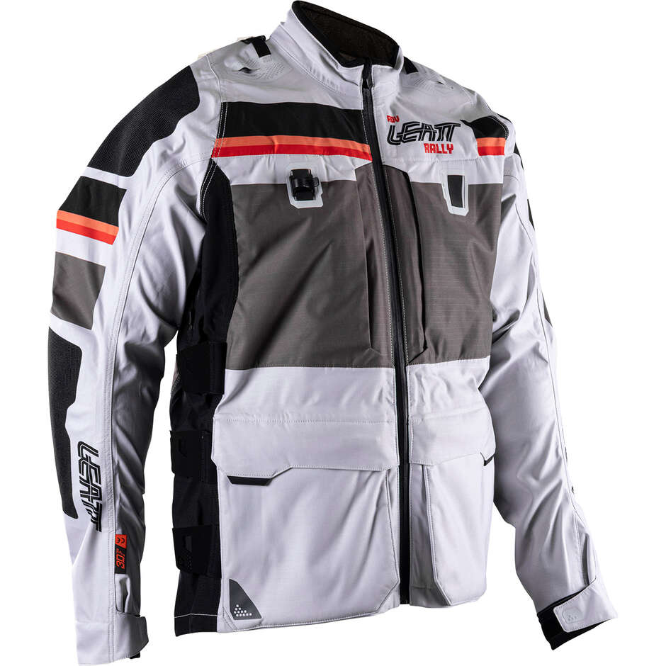 Giacca Moto ADV Rally 7.5 HydraDri Leatt Grigio
