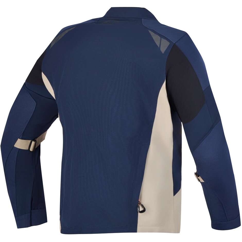 Giacca Moto Adventure Alpinestars ARENIS GORE-TEX JACKET Blu Navy Indaco Alluminio
