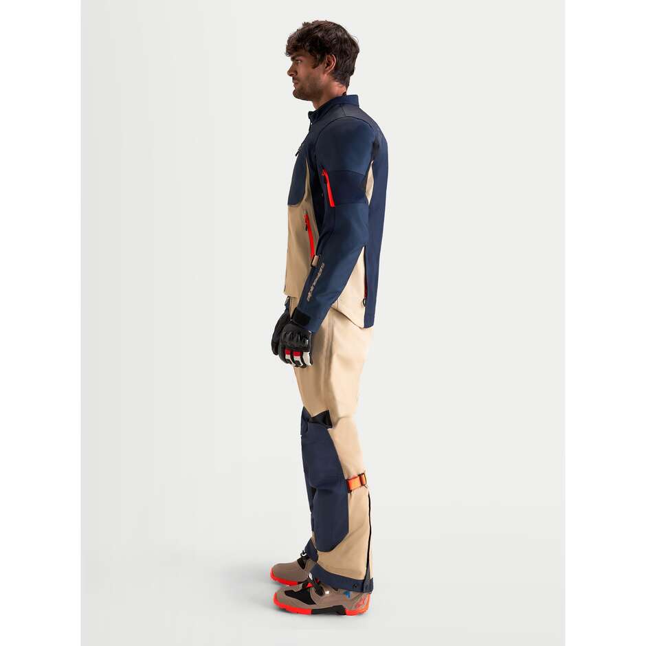 Giacca Moto Adventure Alpinestars ARENIS GORE-TEX JACKET Blu Navy Indaco Alluminio