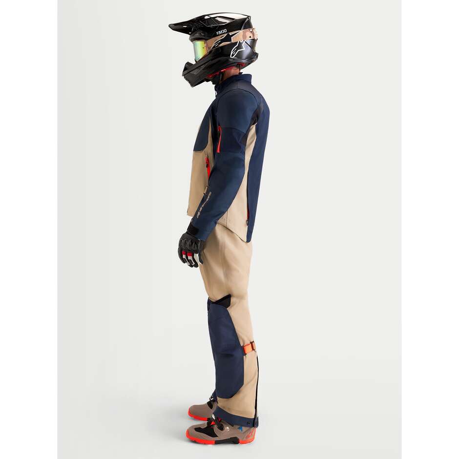 Giacca Moto Adventure Alpinestars ARENIS GORE-TEX JACKET Blu Navy Indaco Alluminio