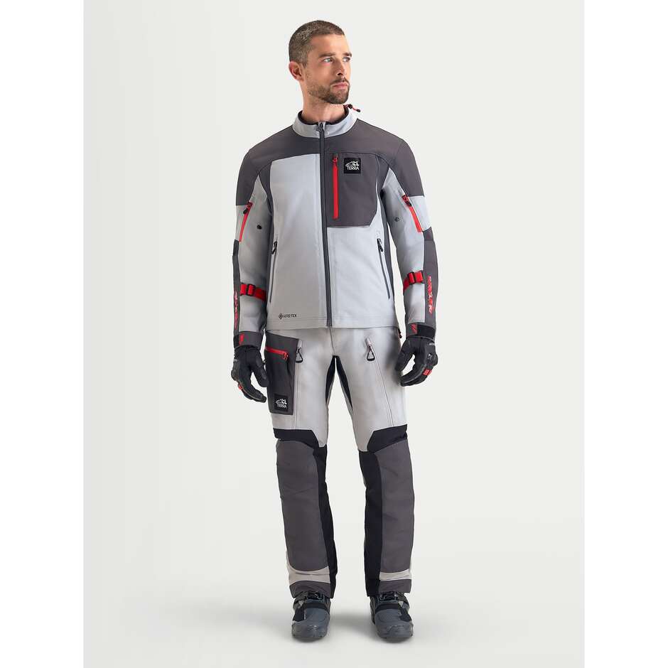Giacca Moto Adventure Alpinestars ARENIS GORE-TEX JACKET Grigio Medio Grigio Profondo Nero