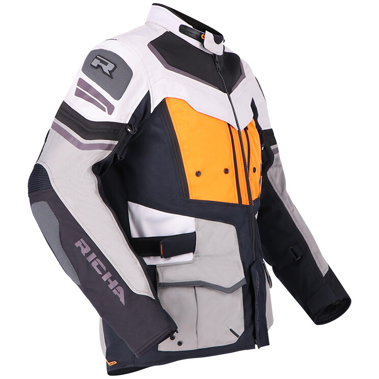 RICHA Richa SPIRIT - Giacca da moto Uomo grigio - Private Sport Shop