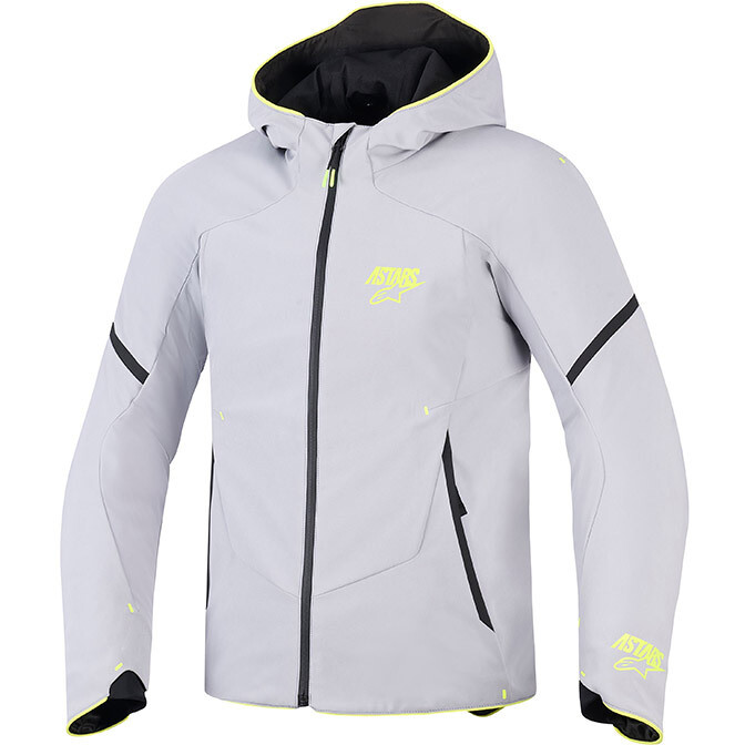 Giacca Moto Aeroshell WP Grigio Giallo taglia 3XL