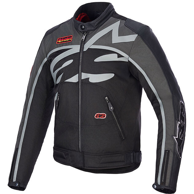 Giacca Moto AXTON JACKET Nero Antracite taglia S