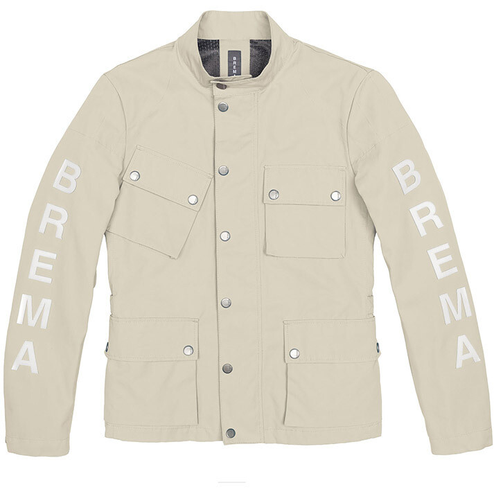 Giacca Moto Silver Vase Compact J-M Beige taglia XL
