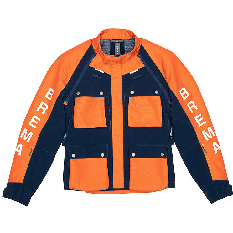 Giacca Moto Valli XR-J Arancio Blu taglia L