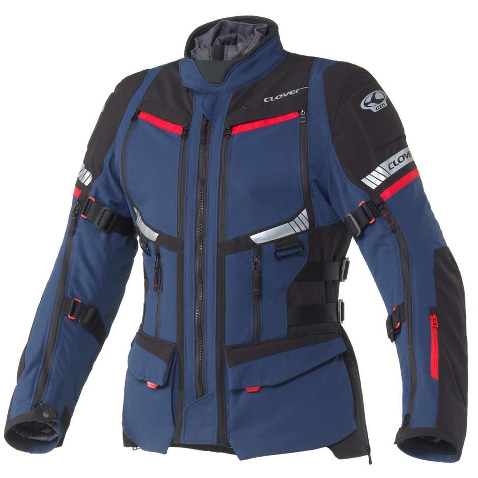 Giacca Moto GTS 5 WP Navy Nero taglia S