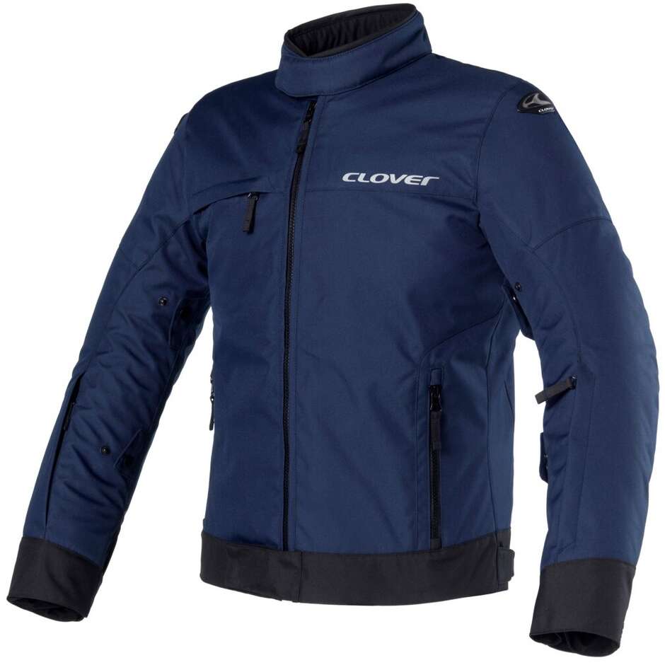 Giacca Moto LOOPING Navy Nero taglia L