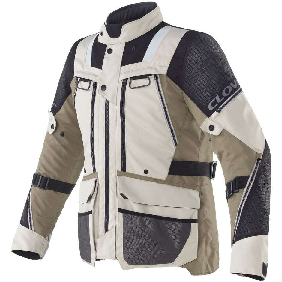 Giacca Moto OUTLAND 3 WP nero sabbia taglia 3XL