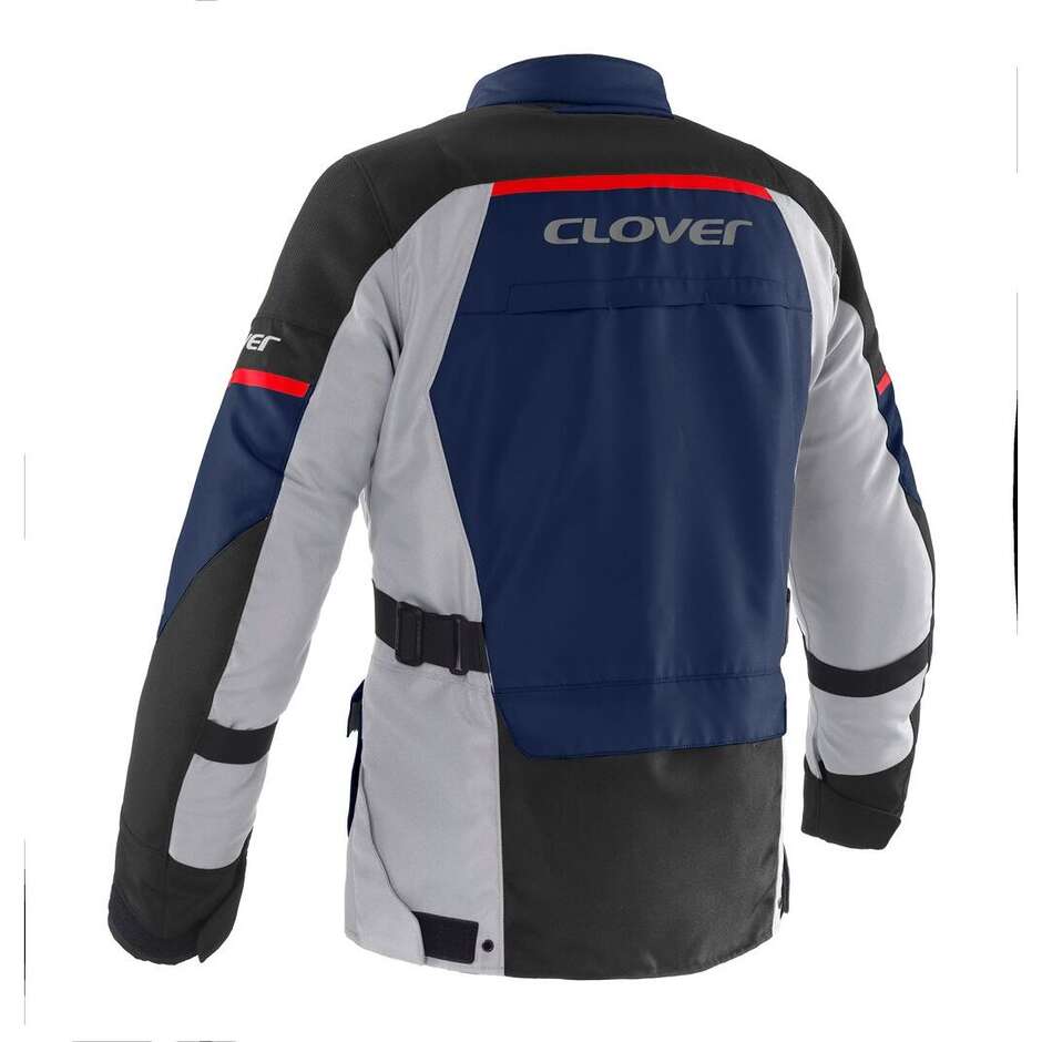 Giacca Moto Clover SCOUT 5 WP navy rosso