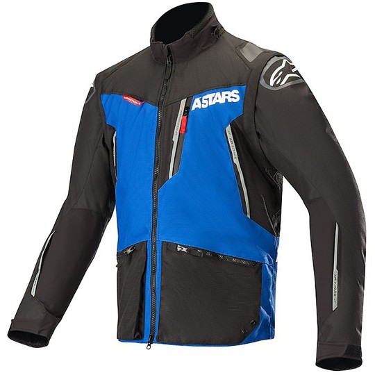 Giacca Moto Cross Enduro Alpinestars VENTURE R Jacket Blu Nero