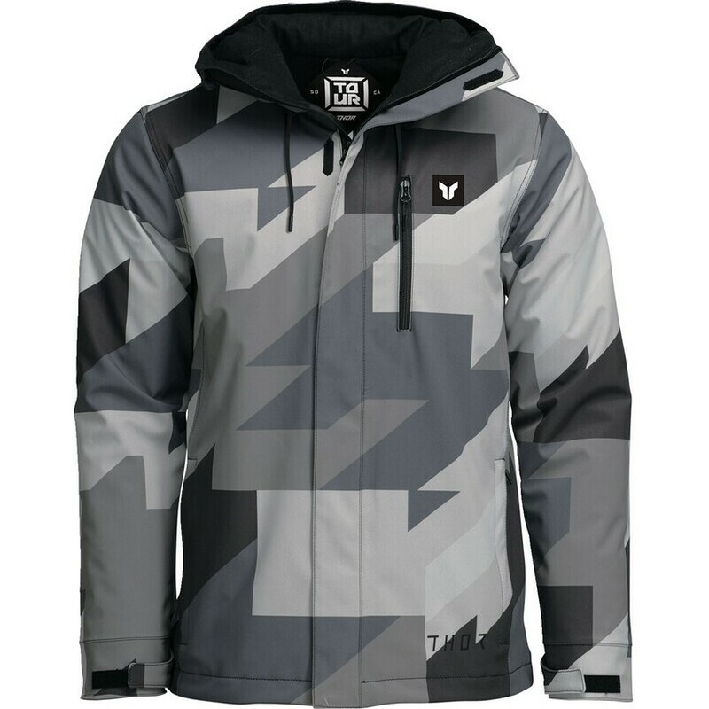 Giacca Moto Cross Enduro Jacket Tour Grigio Nero taglia XL