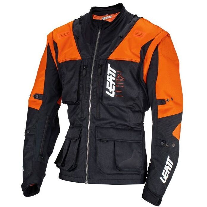 Giacca Moto Cross JACKET MOTO 5.5 ENDURO Arancio taglia S