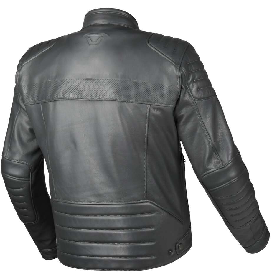 Giacca Moto Custom Macna Lance 2.0 Dark Grigio