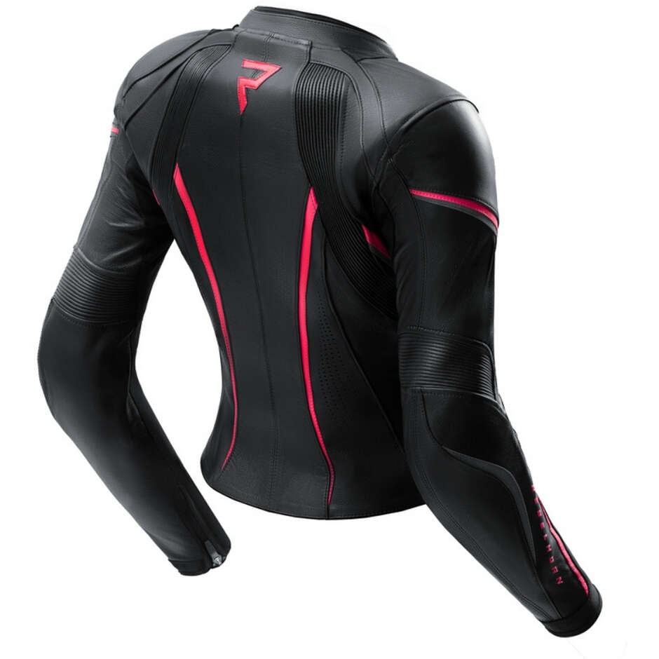 Giacca Moto da Donna Rebelhorn DIVA ST Nero Rosa