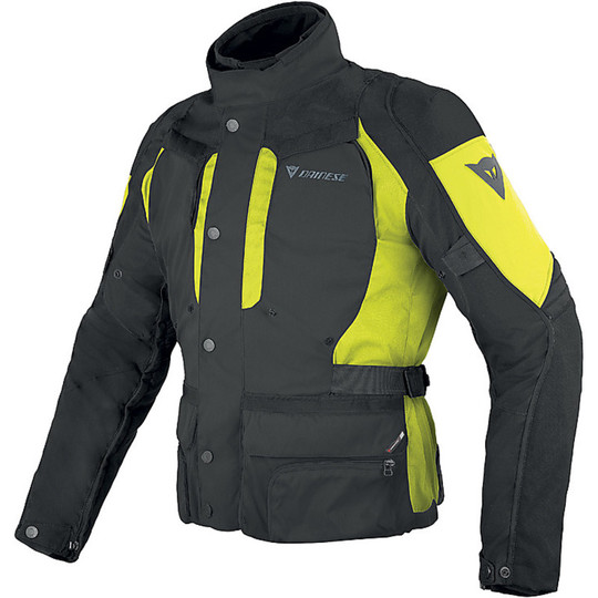 Giacca Moto Dainese D-Stormer D-Dry Nero Giallo