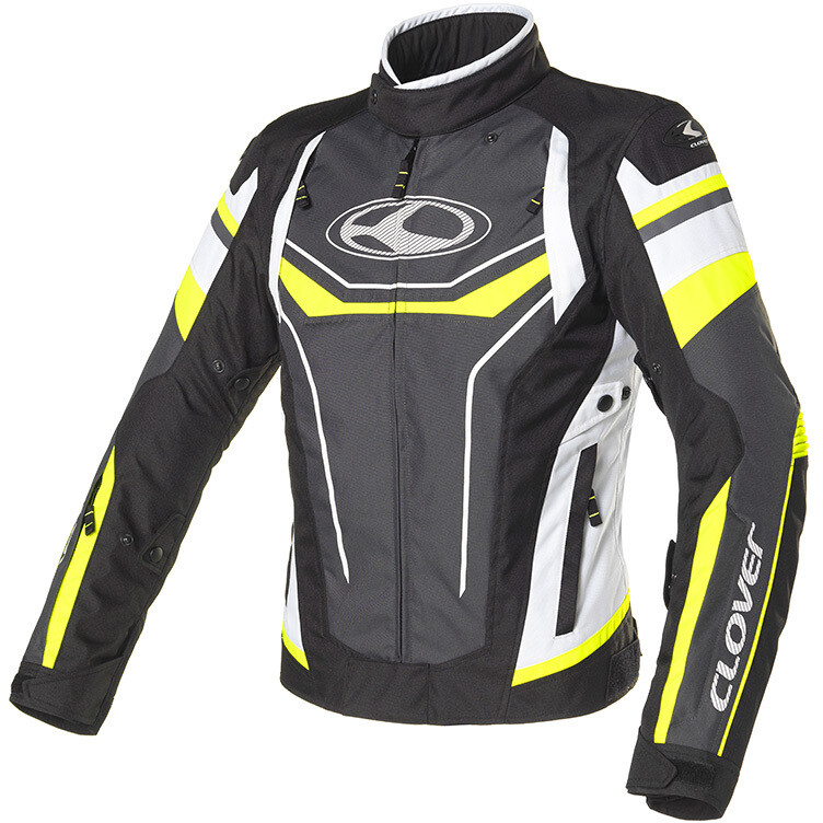 Giacca Moto Donna AIRBLADE 4 LADY SPORT Bianco Giallo taglia XS