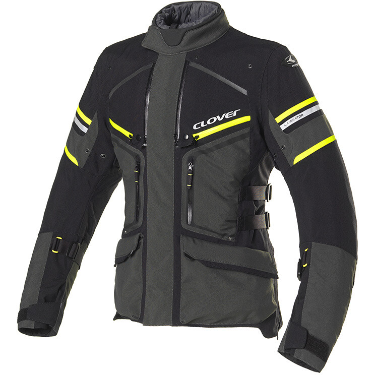 Giacca Moto Donna LAMINATOR 2 LADY WP Nero Giallo taglia XL