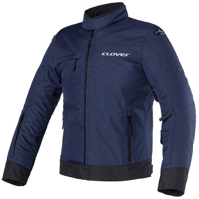 Giacca Moto Donna LOOPING LADY Navy Nero taglia 2XL