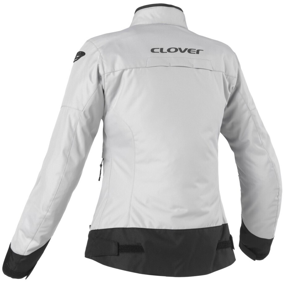 Giacca Moto Donna Clover LOOPING LADY Nero Grigio