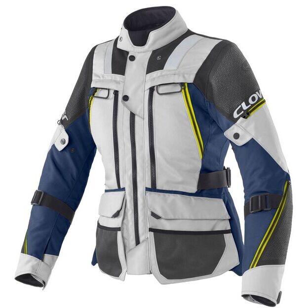 Giacca Moto Donna OUTLAND 3 LADY WP navy grigio taglia XS