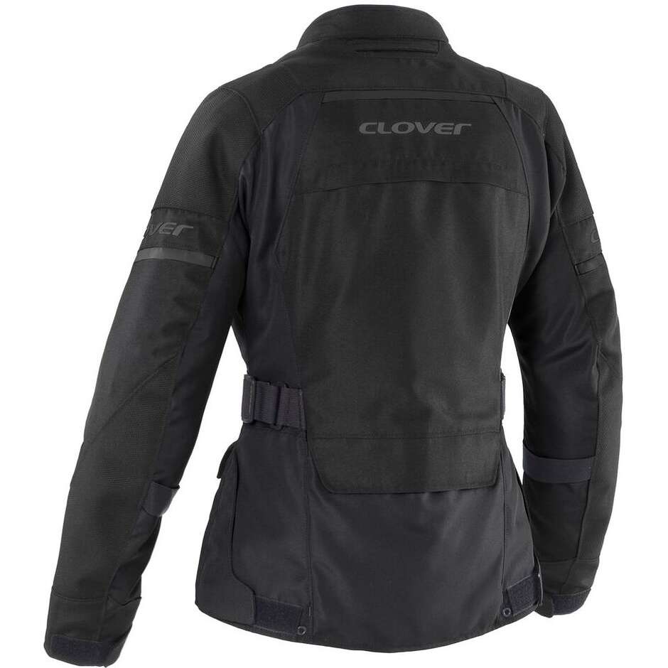 Giacca Moto Donna Clover SCOUT 5 LADY WP  nero