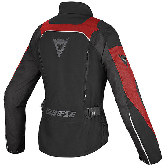 Giacca Moto Donna Dainese Tempest D-Dry Nero Rosso