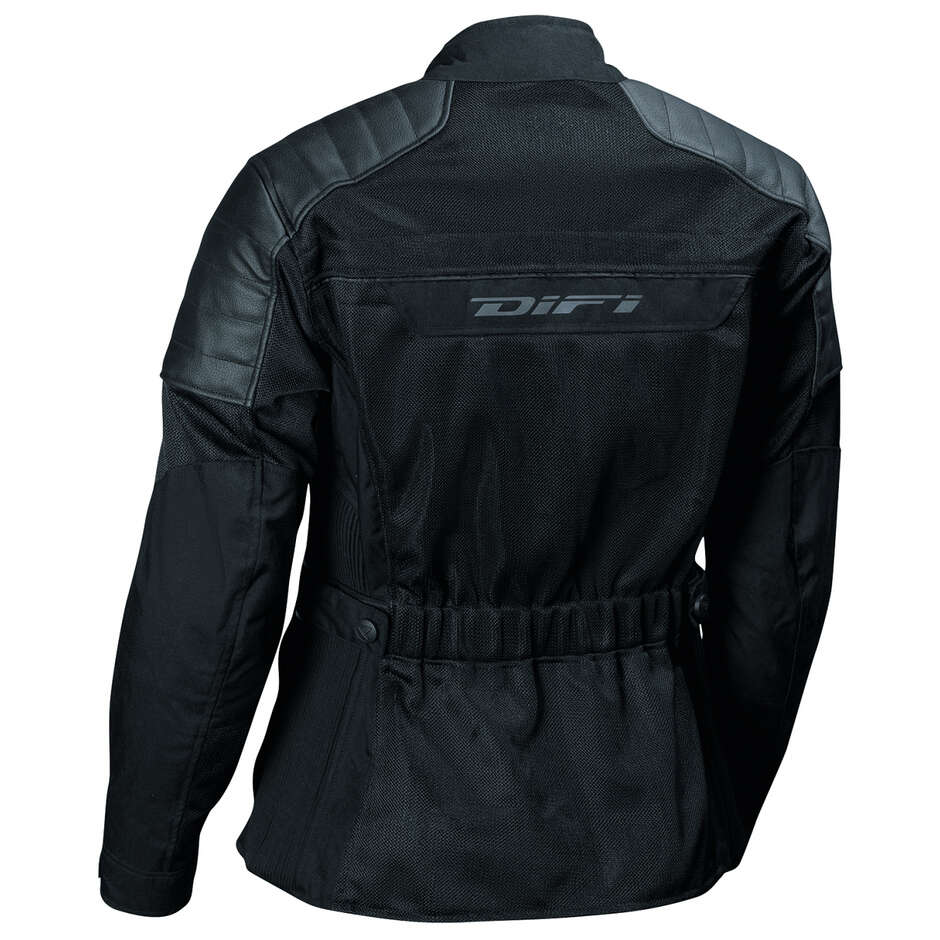 Giacca Moto donna DIFI Torino Air Nero