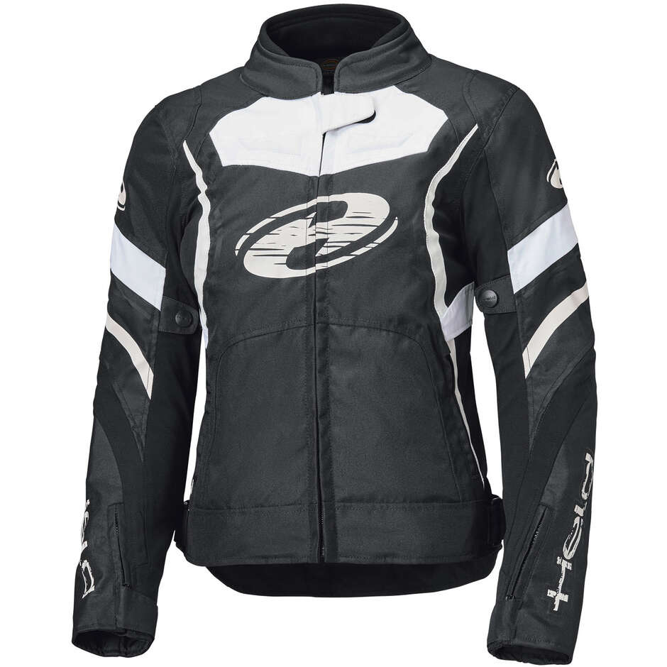 Giacca Moto Donna Baxley Top Nero Bianco taglia XL