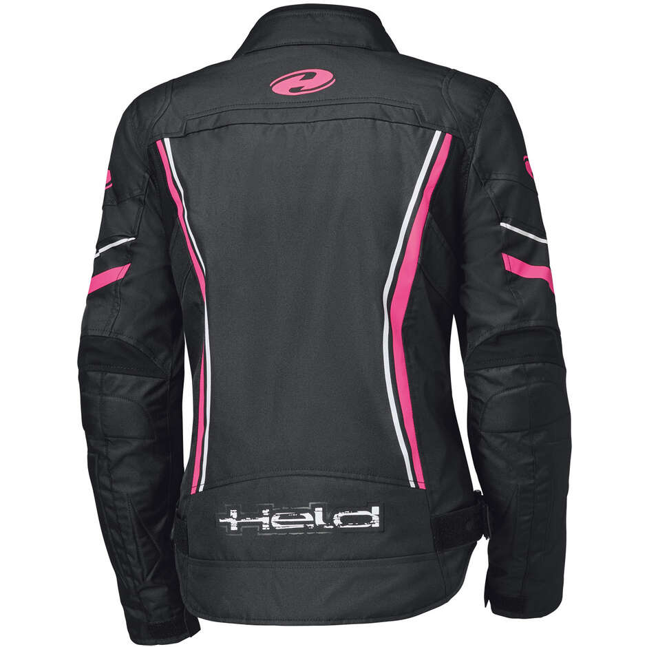 Giacca Moto Donna Held Baxley Top Nero Rosa