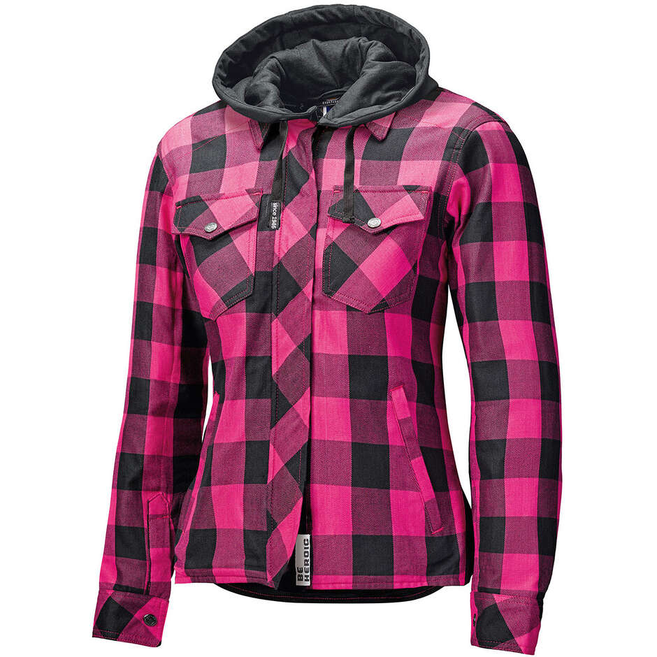 Giacca Moto Donna Lumberjack II Nero Rosa taglia M